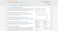 Desktop Screenshot of business.beneluxguide.com